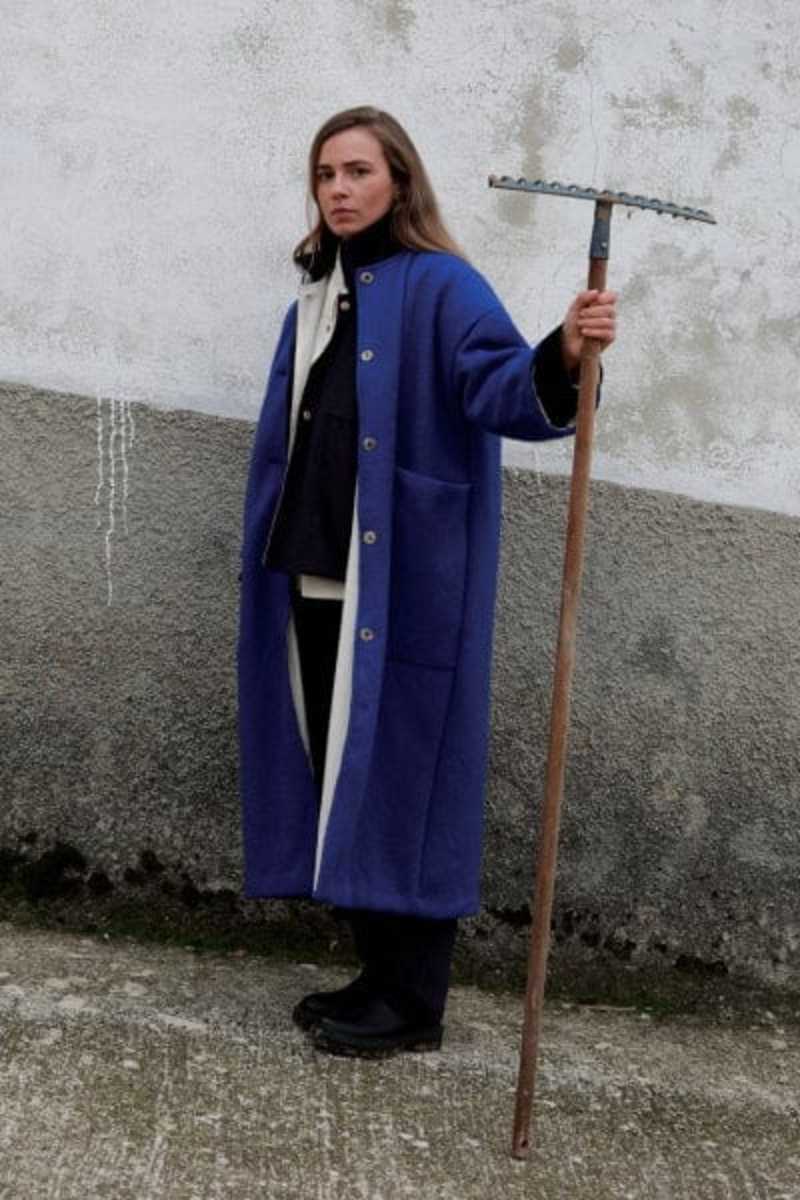 Workers Nobility Wool Pocket Trench